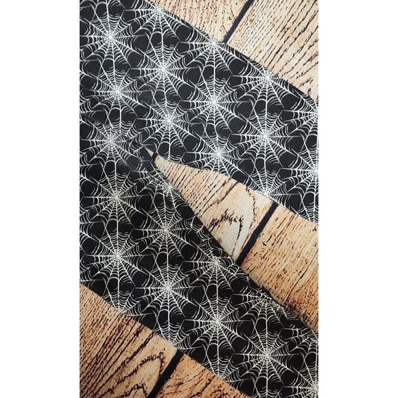 No Boundaries Halloween Spider Web Ankle Legging Juniors Size XL (15-17) - Picture 5 of 8